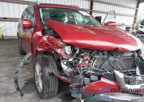 2014 Nissan Rogue Sl z USA, uszkodzony, nr VIN 5N1AT2MV1EC758380